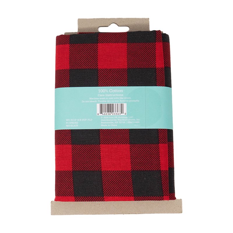 Buffalo Plaid Cotton Fabric 1 Yard - Quilting & Sewing Material