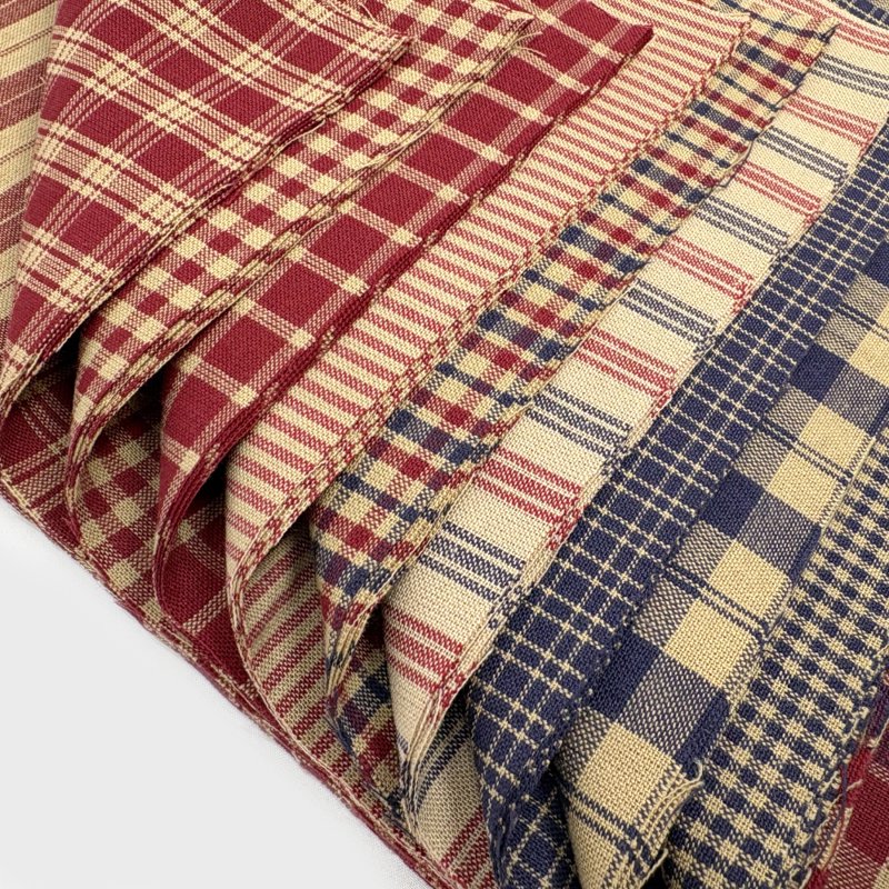 Precut Cotton Quilt Squares 44 pcs 10 Inch for Quilting & Crafts - Multiple Colors
