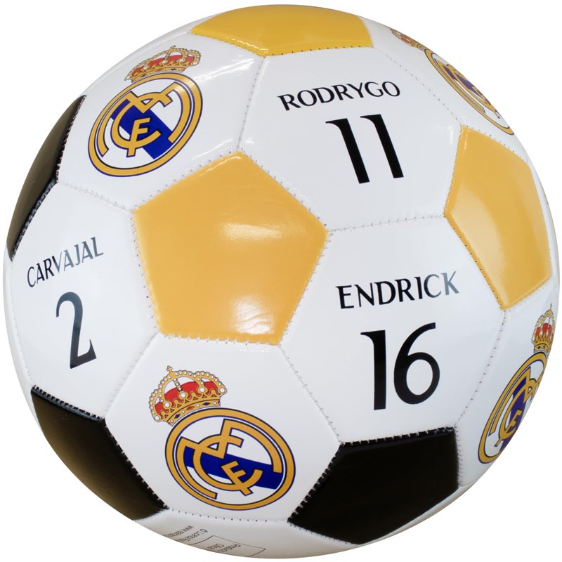 Real Madrid Soccer Ball - 2024 Player Name & Number Variation of THIS listing