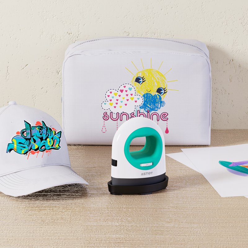 Portable Mini Heat Press Machine for HTV Sublimation DIY Projects