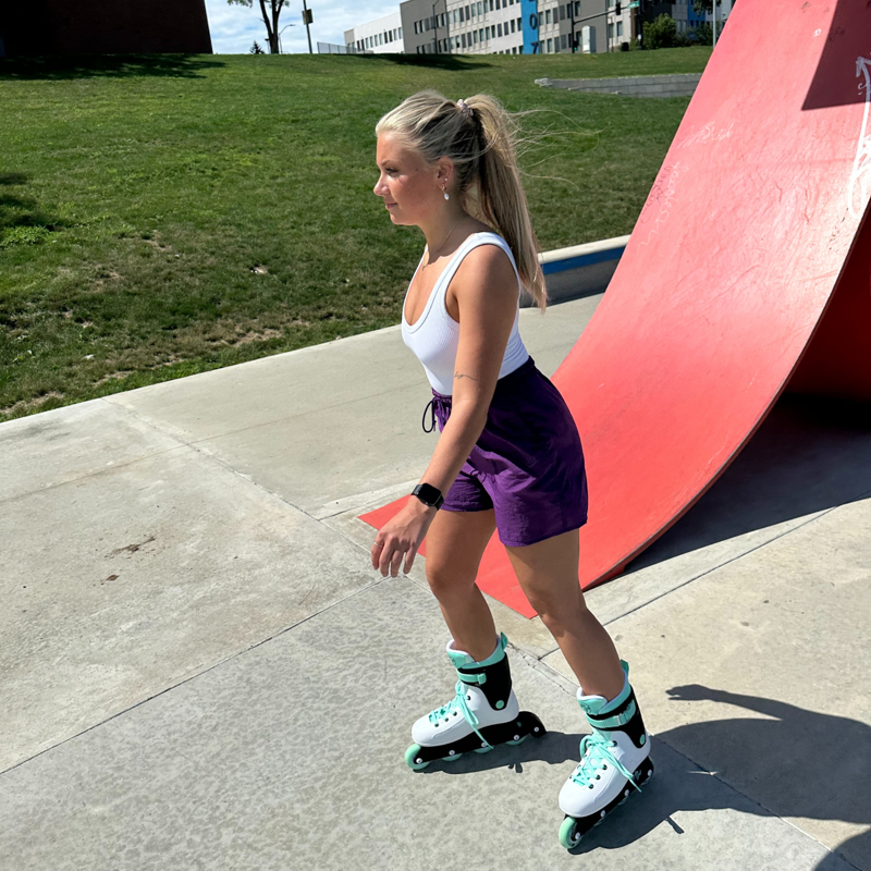 Adult Inline Skates with Supportive Boot and 72mm Wheels - Multiple Sizes