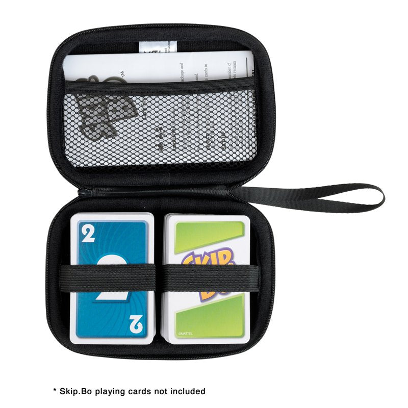 Skip-Bo Card Game Carry Bag Waterproof Travel Organizer with Strap
