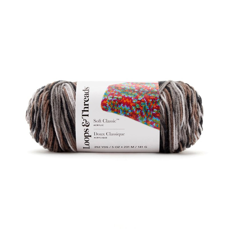 Multicolor Yarn Bulk Pack for Knitting Crochet and Arts & Crafts - 12 Skeins