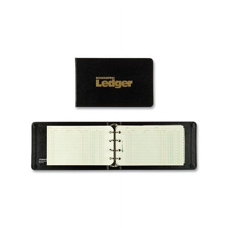 Ledger Binder Kit with 100 Sheets, 4-Ring 8.5 x 5 Inch Financial Organizer