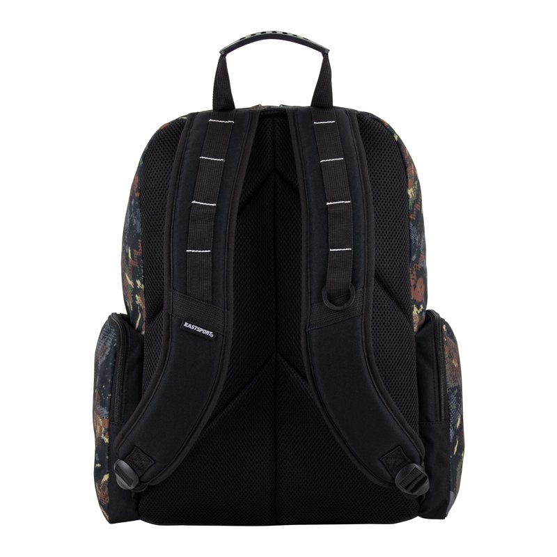 Expandable Bungee Backpack with Multiple Pockets and Water-Resistant Bottom