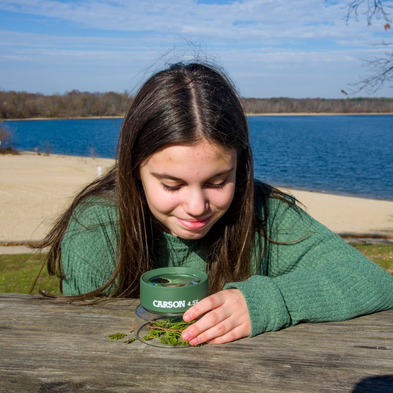 Children's 4.5x Stand Magnifier for Nature Exploration and Learning
