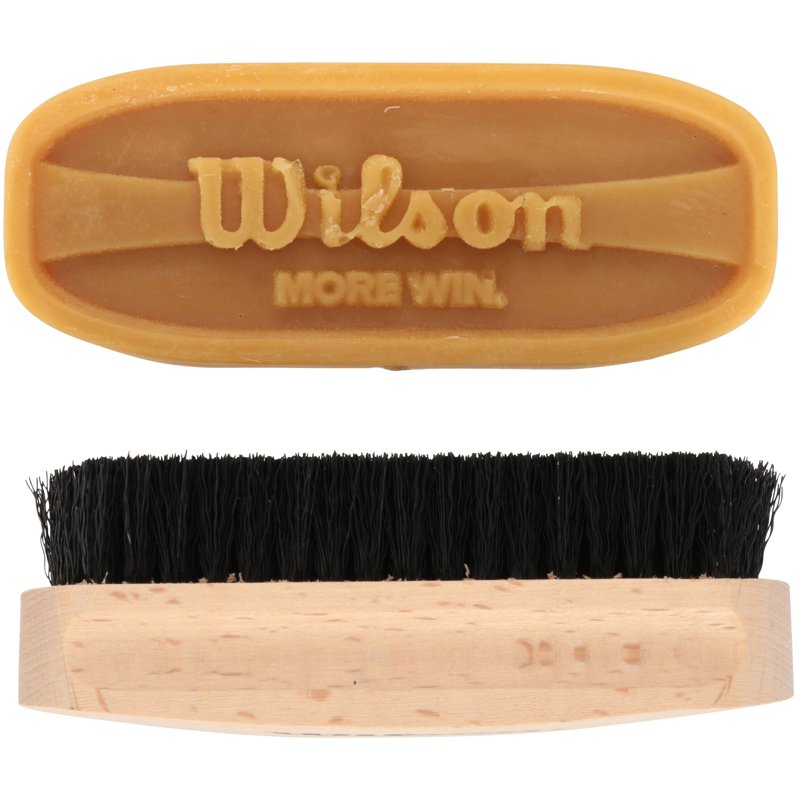 Football Conditioning Kit with Wax and Brush for Leather Balls