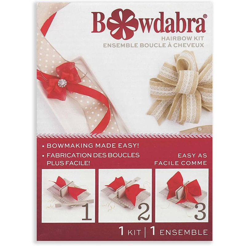 Hairbow Making Kit with Bow Maker and Wire - Hair Accessories Craft Set