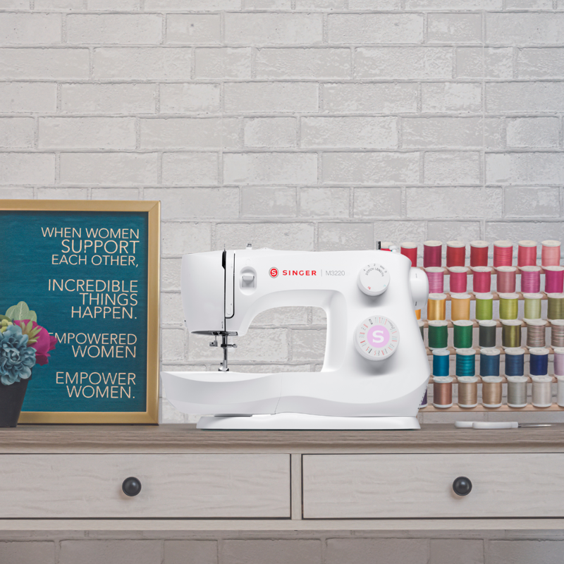Portable Sewing Machine with 108 Stitch Options & LED Light