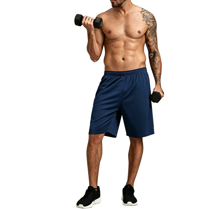 Men's Athletic Gym Shorts 5 Pack Quick Dry Workout Shorts with Pockets