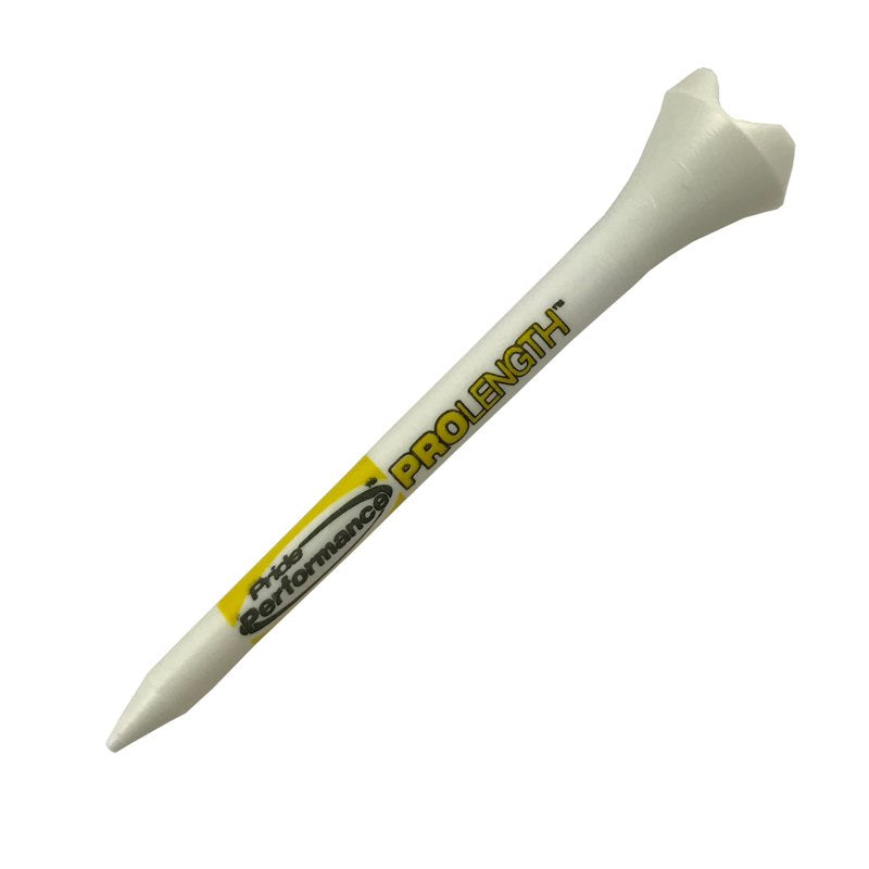 Plastic Golf Tees Combo Pack - 2-3/4" and 1-1/2" Durable Low-Resistance Heads