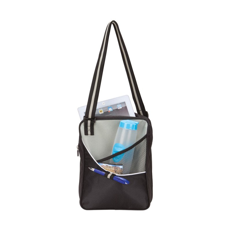 Expandable Sling Tablet Bag with Padded Sleeve & Organizer - Travelwell