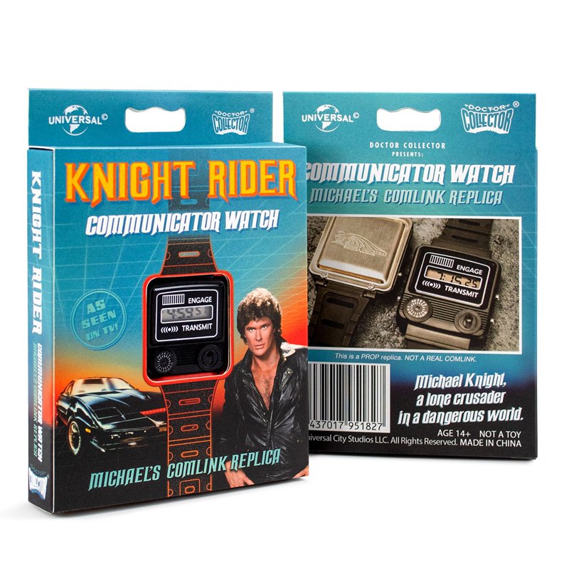Knight Rider Communicator Watch Replica Digital Watch - Officially Licensed