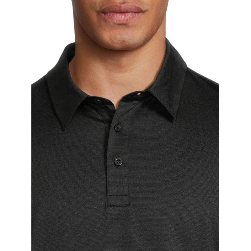 Men's Golf Polo Shirt with Sun Protection and 4-Way Stretch - Multiple Sizes & Colors