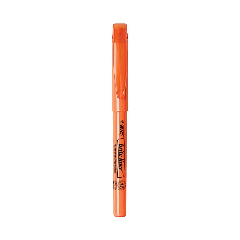 Orange Highlighters Set with Chisel Tip - 12 Pack Bulk Office Supplies
