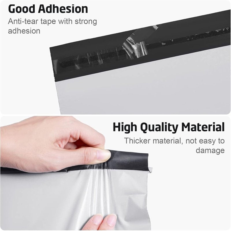 Plastic Poly Mailers Shipping Envelopes Self Sealing Waterproof Bags Bulk Pack