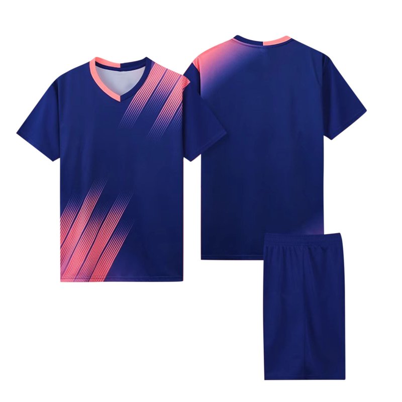 Kids Soccer Jersey Set for Boys & Girls - Blue 8 Years Training Outfit