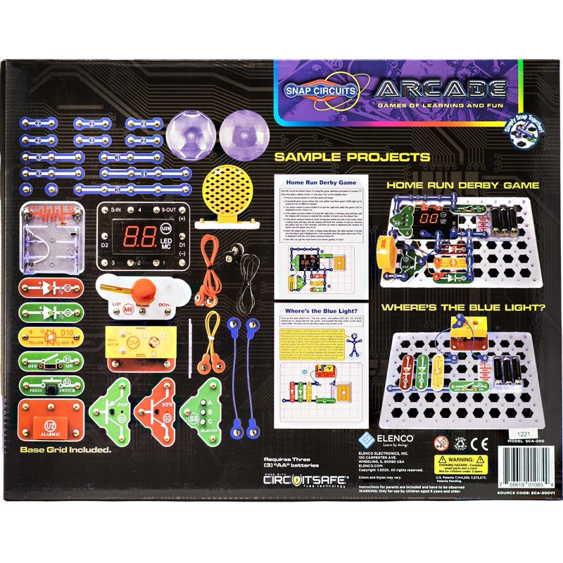 STEM Electronics Kit with 200 Projects - Kids Ages 8+ Educational Toy