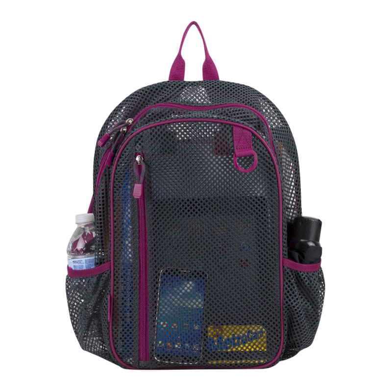 Unisex Mesh Backpack for Active Lifestyle - Lightweight, Durable, Multiple Colors