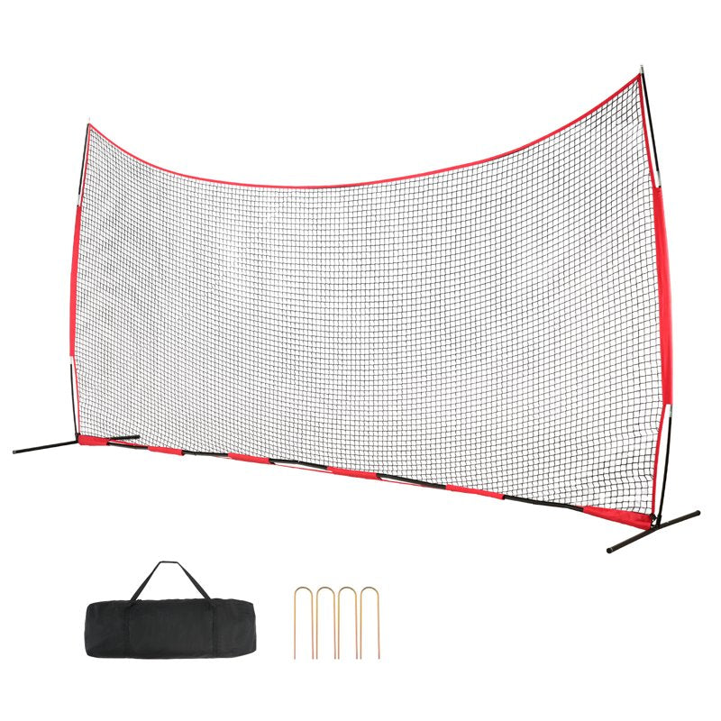 Ball Sports Barrier Net 20x10 ft with Carry Bag for Baseball Softball Soccer