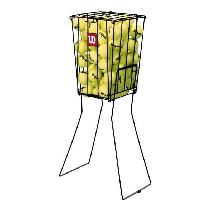 Wilson 75 Tennis Ball Pick-Up Hopper - Portable Ball Collector for Practice