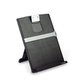 Desktop Document Holder for Office, Holds 150 Sheets, Adjustable Clip, Black