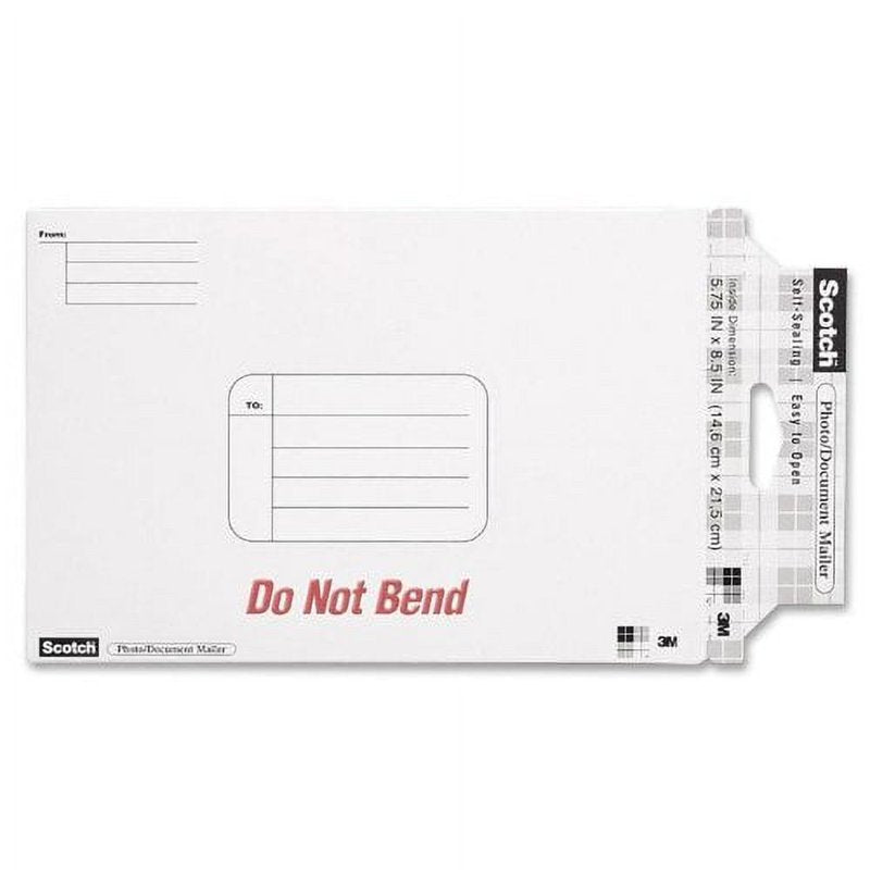 3M Photo and Document Mailers Pack - Cardboard Protection for Photos & Files
