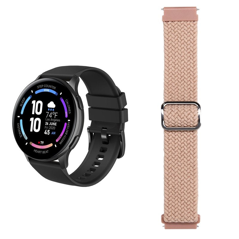 Smartwatch with AMOLED Display, Call & Message Features, Heart Rate & Sleep Monitoring