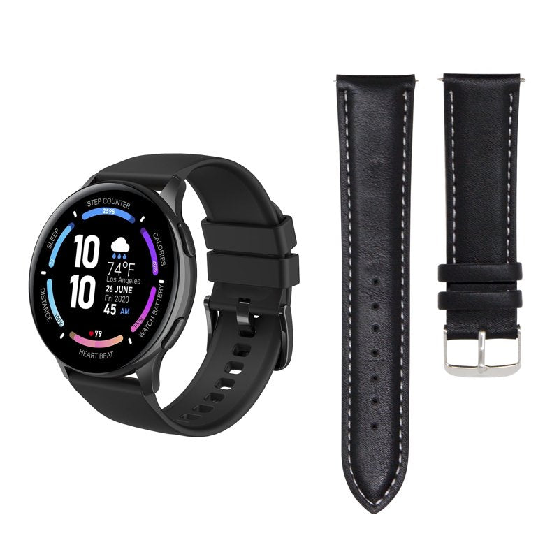 Smartwatch with AMOLED Display, Heart Rate, Calls & Sleep Monitoring