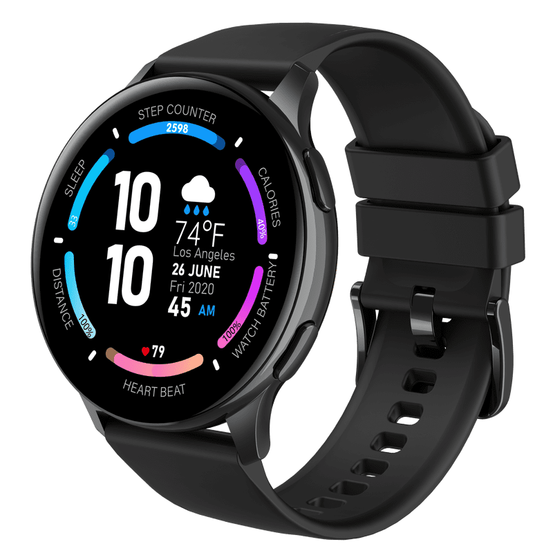 Smartwatch with Call Function, Heart Rate Monitor, 1.43" AMOLED Display, Waterproof, Fitness Tracking