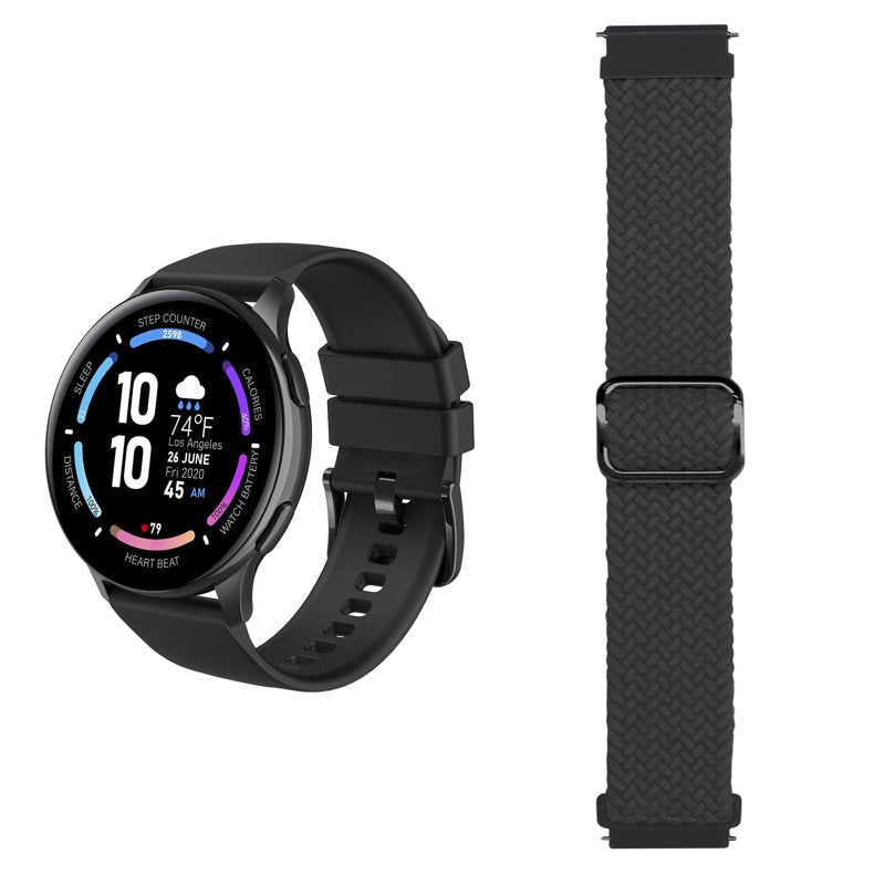 Smartwatch with AMOLED Display, Call & Fitness Tracking, Waterproof, Multiple Sport Modes