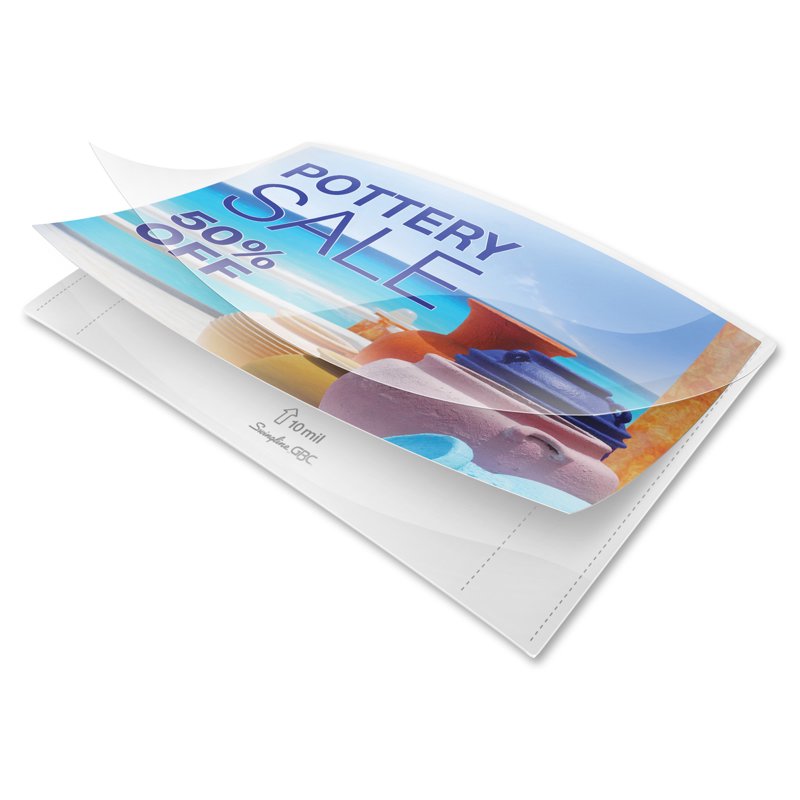 Thermal Laminating Pouches - Letter Size, 10 Mil, Speed Seal, 50 Pack