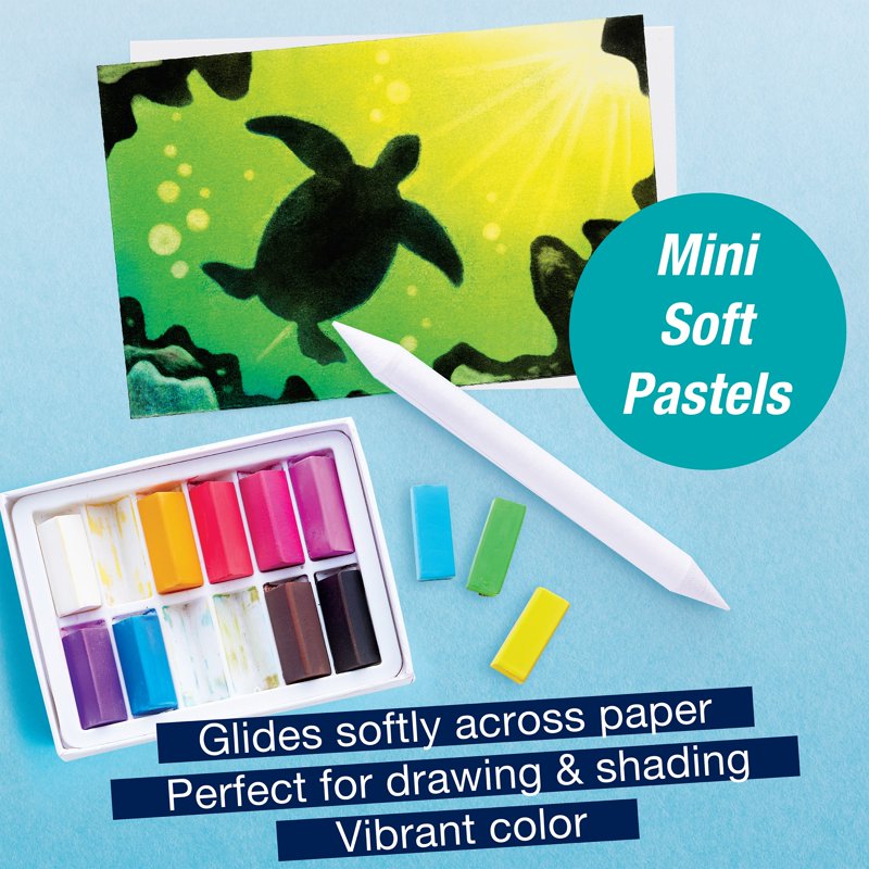 Art Supplies Set for Adults & Beginners - 26 Piece Dry Mediums Kit