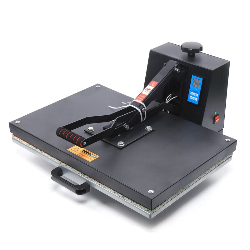 Clamshell Heat Press Machine 2800W LCD Display Flat Plate 110V for Crafts & Printing
