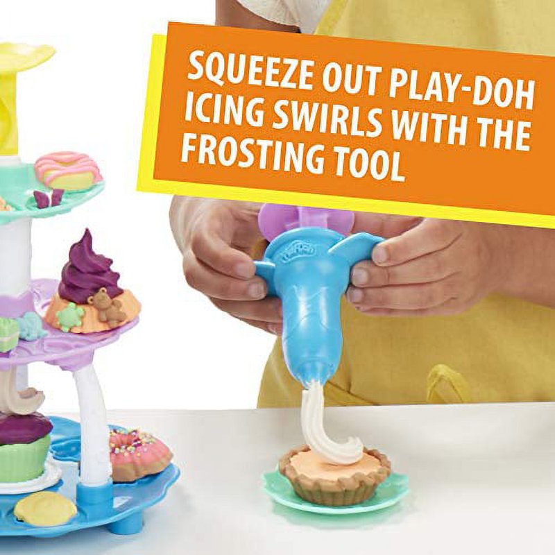 Play-Doh Bakery Creations Dough Art Set with 20 Tools for Kids Ages 3+