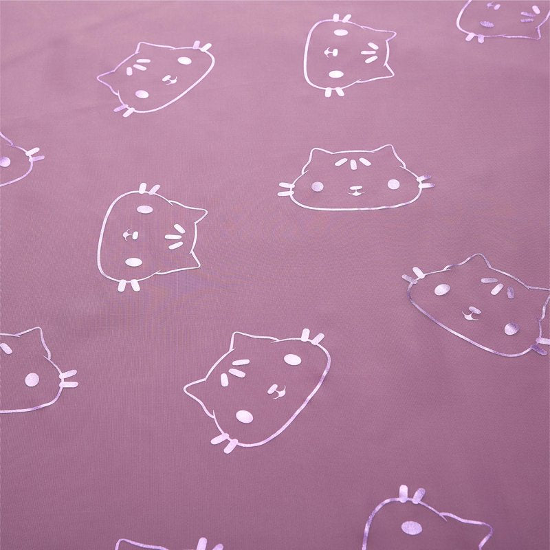 Kids Room Blackout Curtain Panel with Sheer Layer - 38x84 Inch