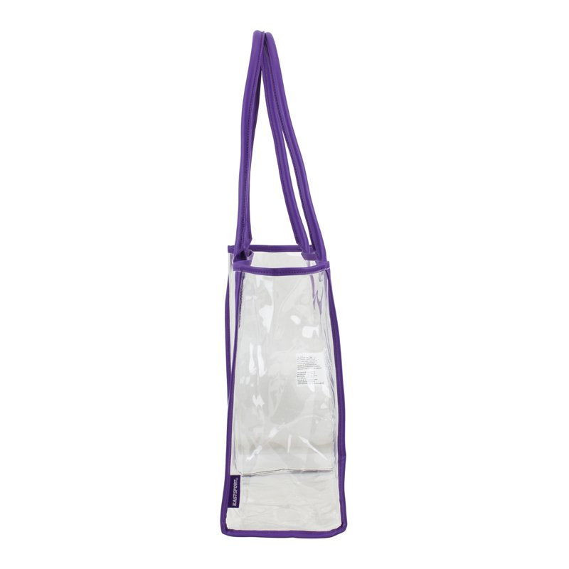 All-Purpose Clear Security Tote Bag - Durable PVC Stadium & Event Bag
