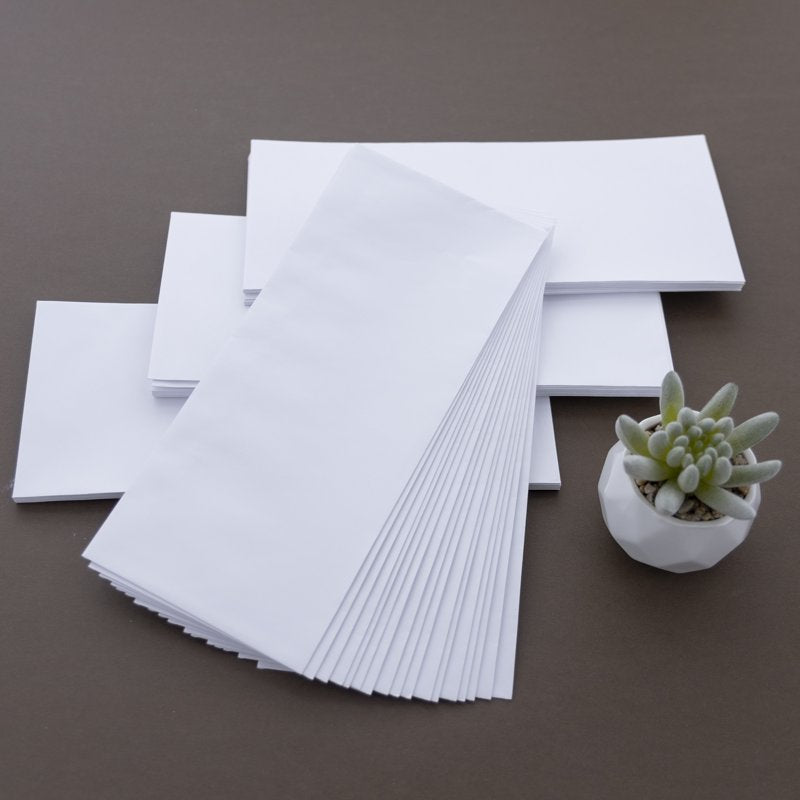 Self Seal White Envelopes Pack of 40 - #10 Mailing Envelopes for Business & Office Use