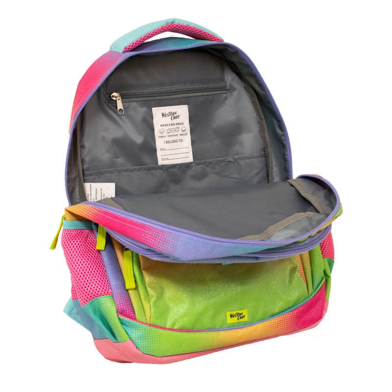 Kids Glitter Backpack with Matching Lunch Bag & Pencil Pouch - Western Chief