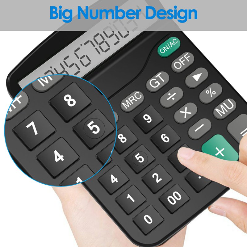 Desktop Calculator Helect H1001 Standard Function Office Calculator