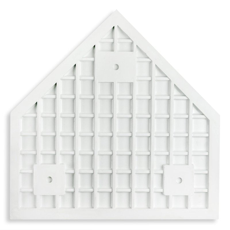 Heavy Duty Rubber Baseball Home Plate with Non-Slip Waffle Bottom - Indoor Outdoor