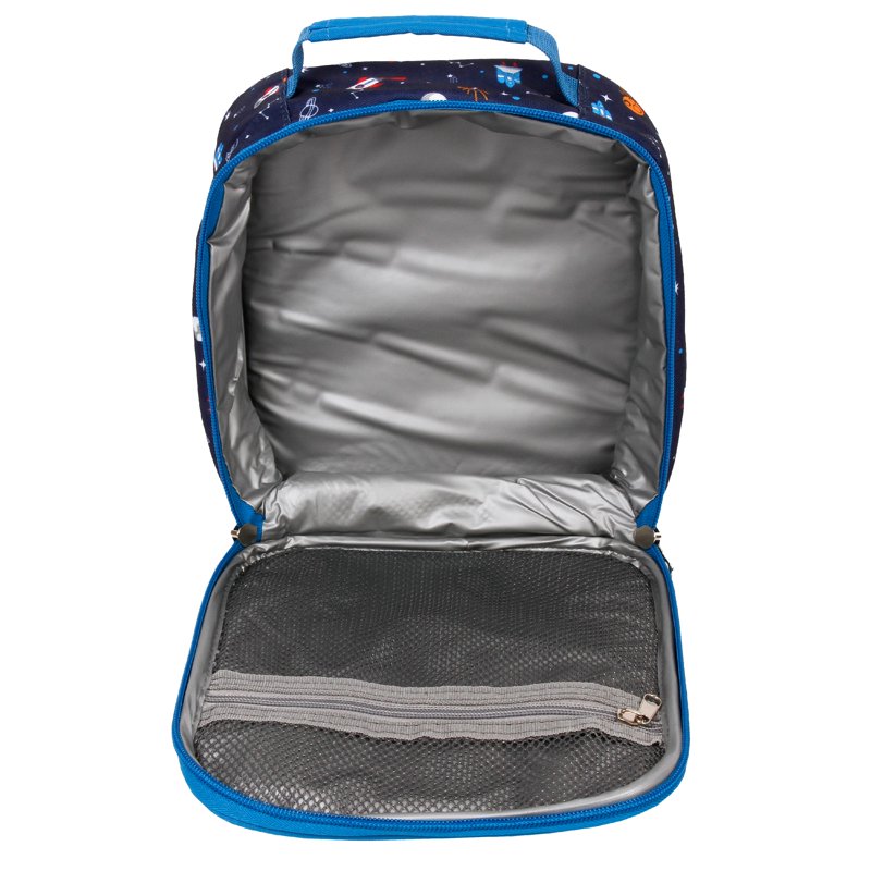 Kids Rolling Backpack with Detachable Lunch Bag - 18 Inch School & Travel
