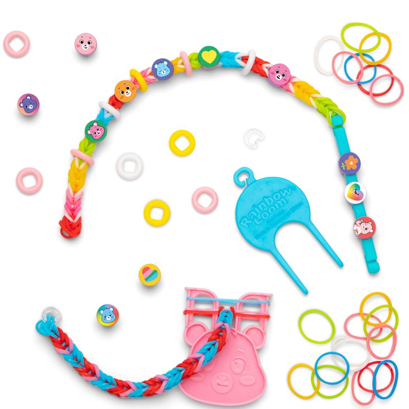 Rainbow Loom Beadmoji Care Bears Celebration Bracelet Kit - 949 Pieces