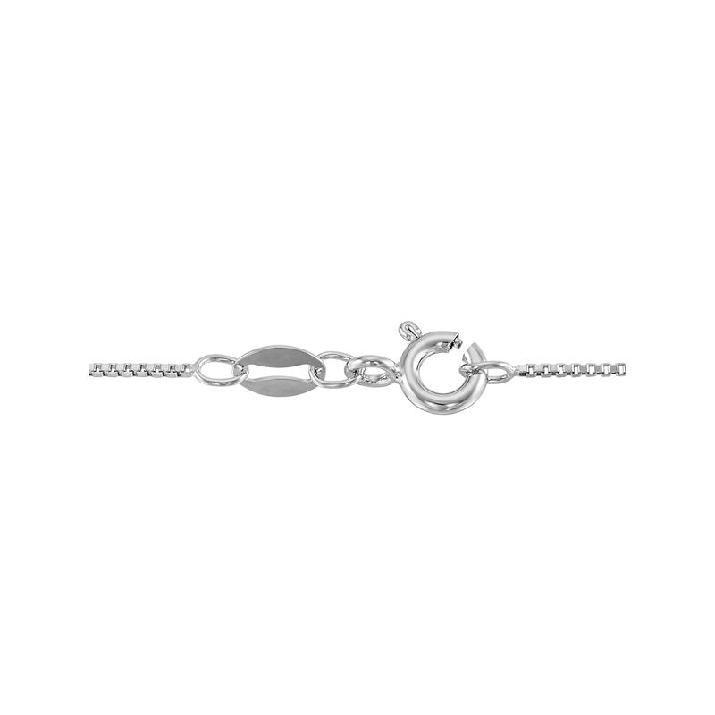 Natural Diamond Accent Heart Pendant Necklace in Sterling Silver - 18 Inch