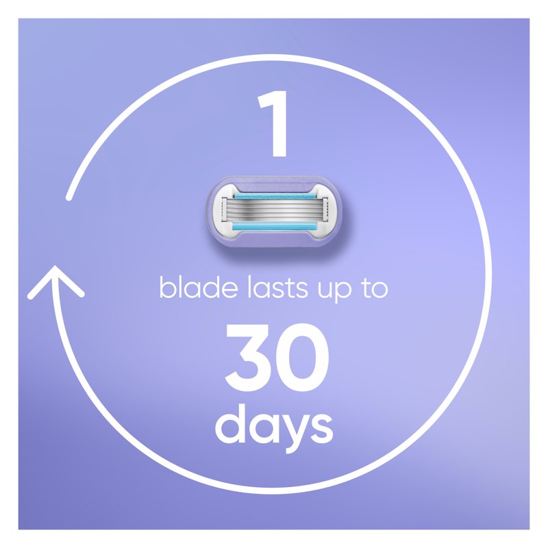 Venus Deluxe Smooth Swirl Women's Razor Blade Refills - 6 Count