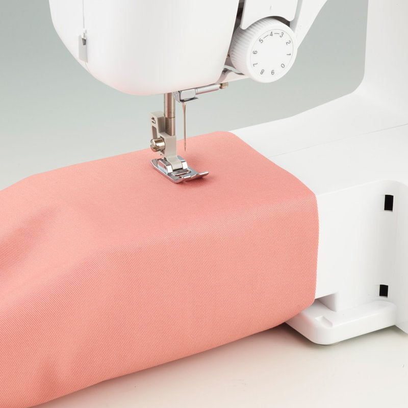 Full-Size 17 Stitch Sewing Machine - Portable & Refurbished White