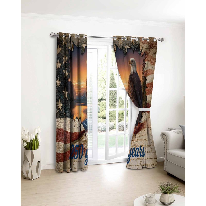 Blackout Curtains for Bedroom & Living Room - Insulated Darkening Drapes 42x63 Inches