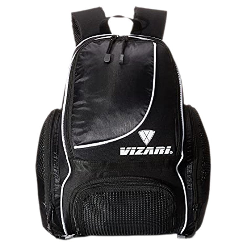 Sports Backpack with Soccer Ball Compartment, Breathable Pockets & Padded Straps