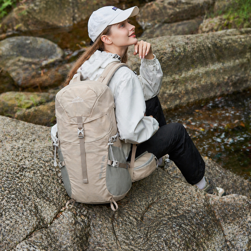 Lightweight Water-Resistant Hiking Backpack for Outdoor Travel, Men & Women