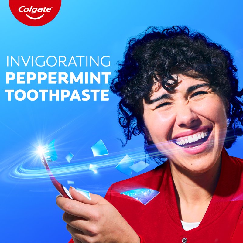 Multipack Fluoride Toothpaste with Fresh Mint Flavor 4.6 oz